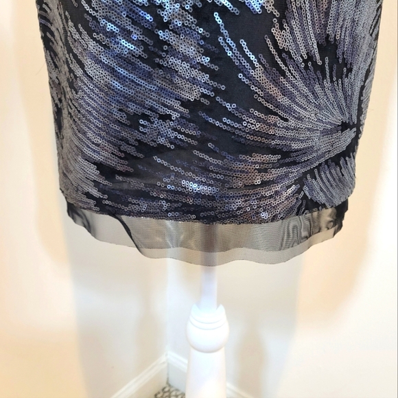 BCBGMaxAzria Sequin Mini Dress - Picture 4 of 16